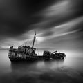 Shipwreck "Alonnisos" Poster och Canvastavla
