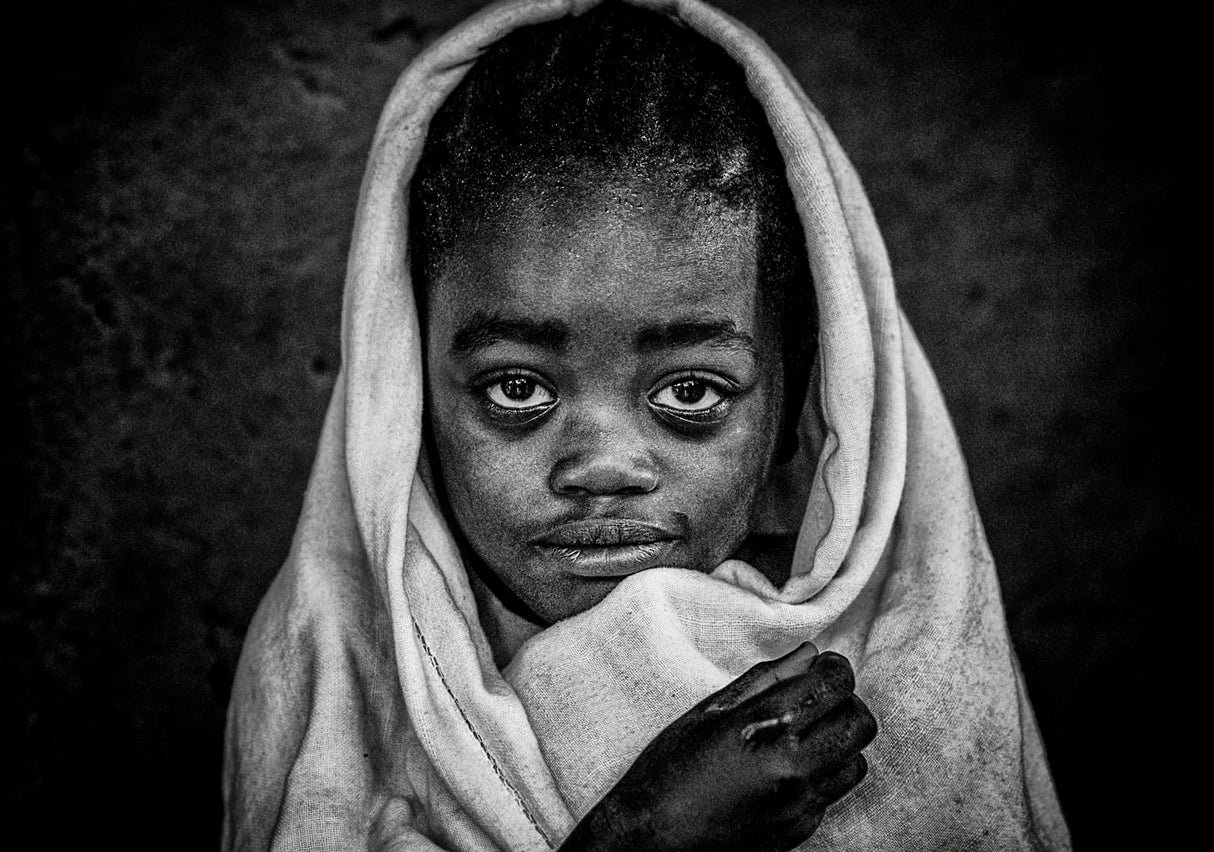 At a religious ceremony in Ethiopia Poster och Canvastavla