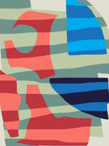 Abstract Stripe Minimal Collage 5 Poster och Canvastavla