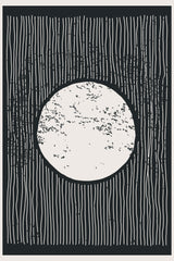 Minimal Moon Poster och Canvastavla