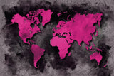 World map 8 Poster och Canvastavla