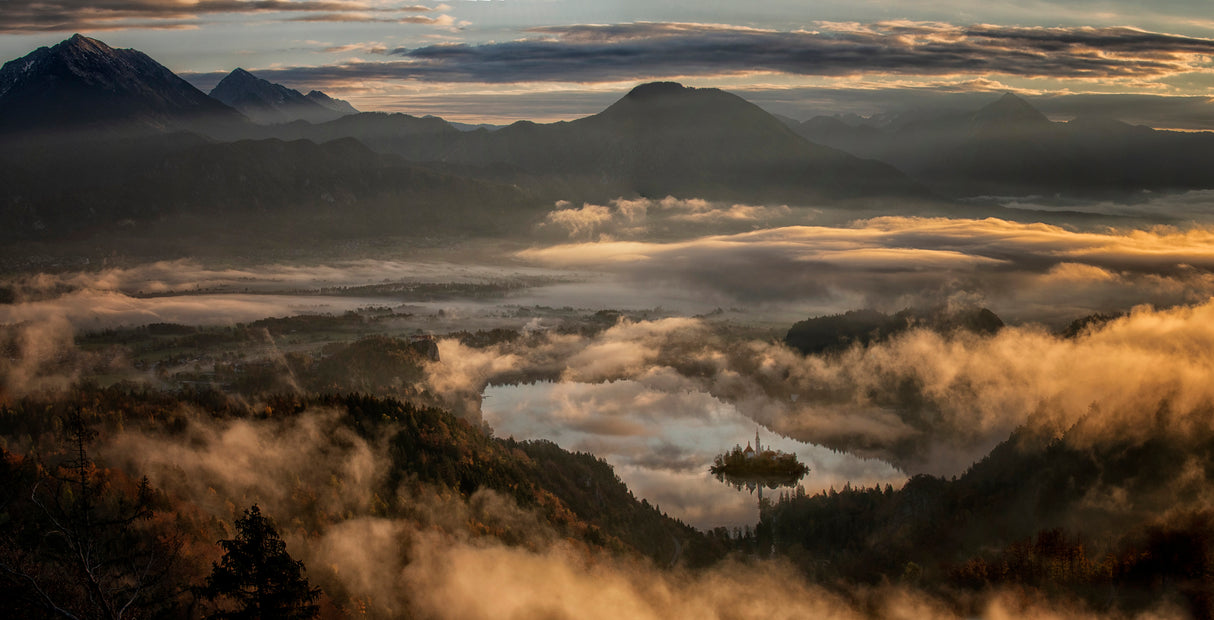 Bled Poster och Canvastavla