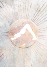 Sun Boho Yoga Marble 5 Poster och Canvastavla