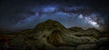 Milky Way over the Silent Mountains Poster och Canvastavla
