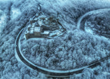 Château de Bourscheid Poster och Canvastavla