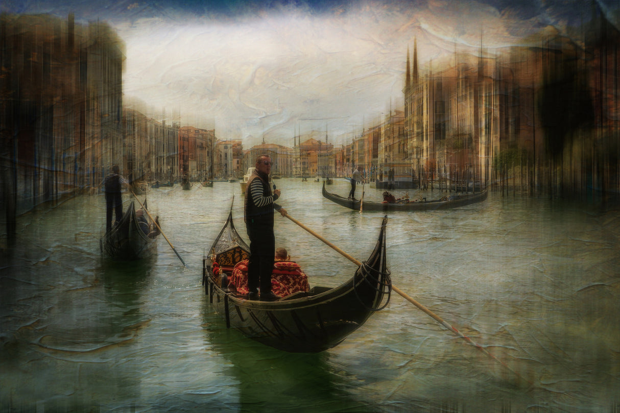 Gondolier Poster och Canvastavla