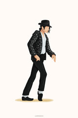 Moonwalk Poster och Canvastavla