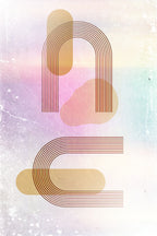Boho art 4 Poster och Canvastavla