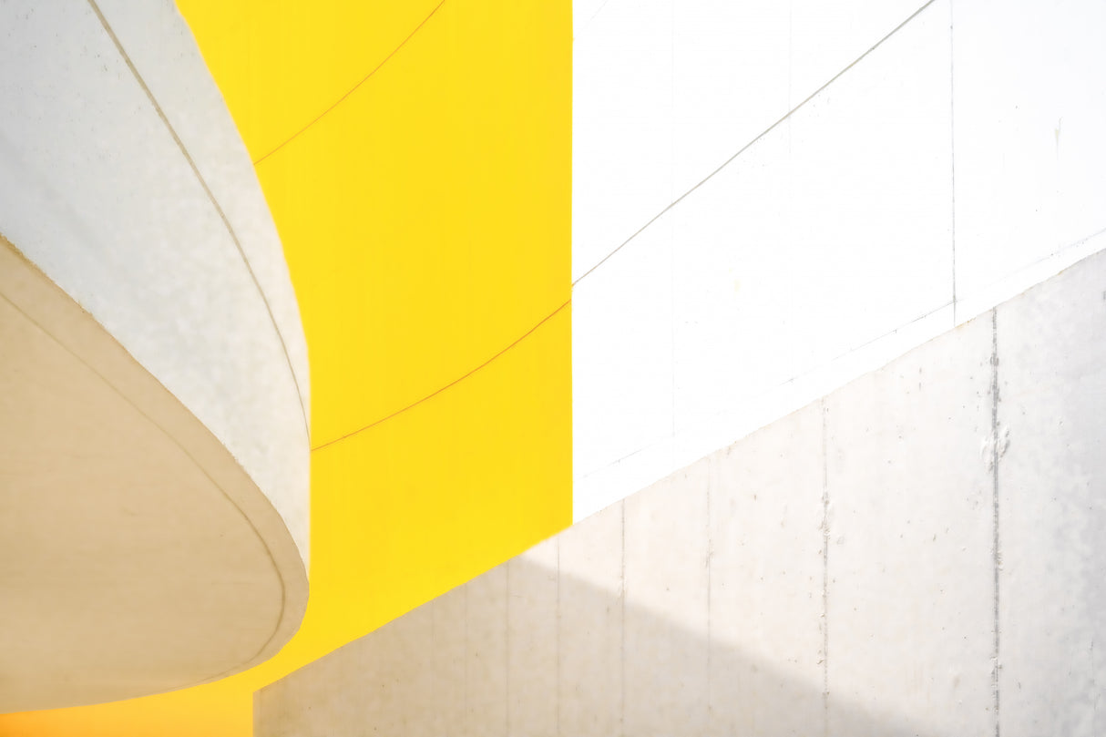 Yellow Interlude Poster och Canvastavla
