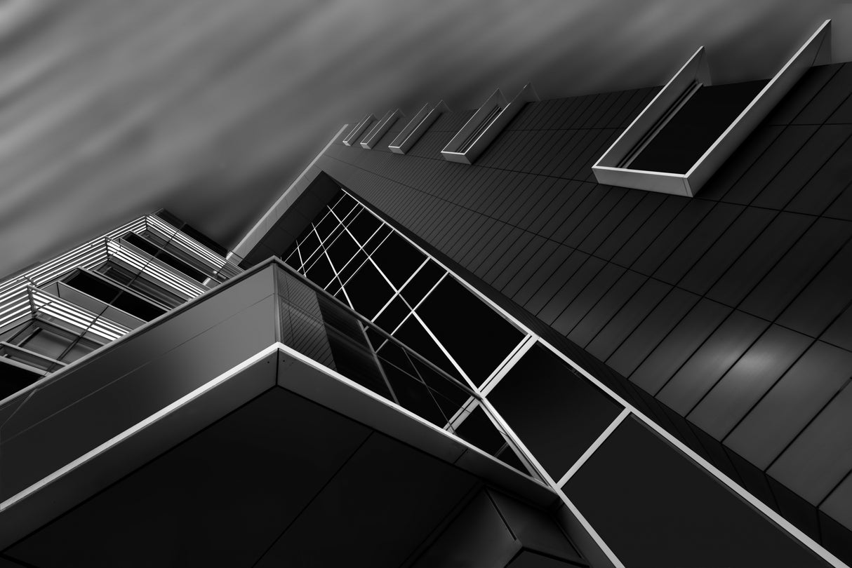 Corner Looking UP Poster och Canvastavla