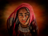Tribal girl 4 Poster och Canvastavla
