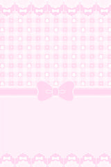 Pink Bow Tie Poster och Canvastavla