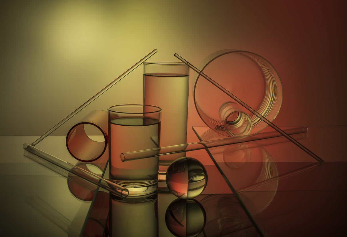 From the series "Experiments with glass" Poster och Canvastavla