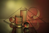 From the series "Experiments with glass" Poster och Canvastavla