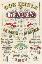 Our Father Who Art In Heaven Poster och Canvastavla