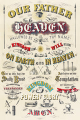 Our Father Who Art In Heaven Poster och Canvastavla