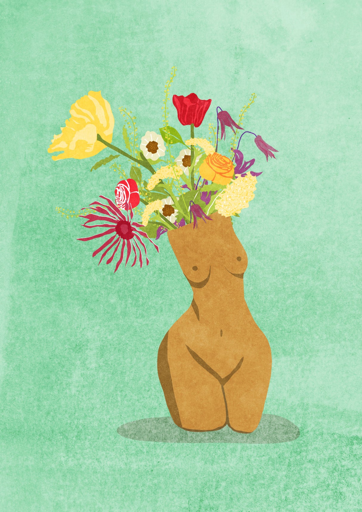 I´m a Wildflower Poster och Canvastavla