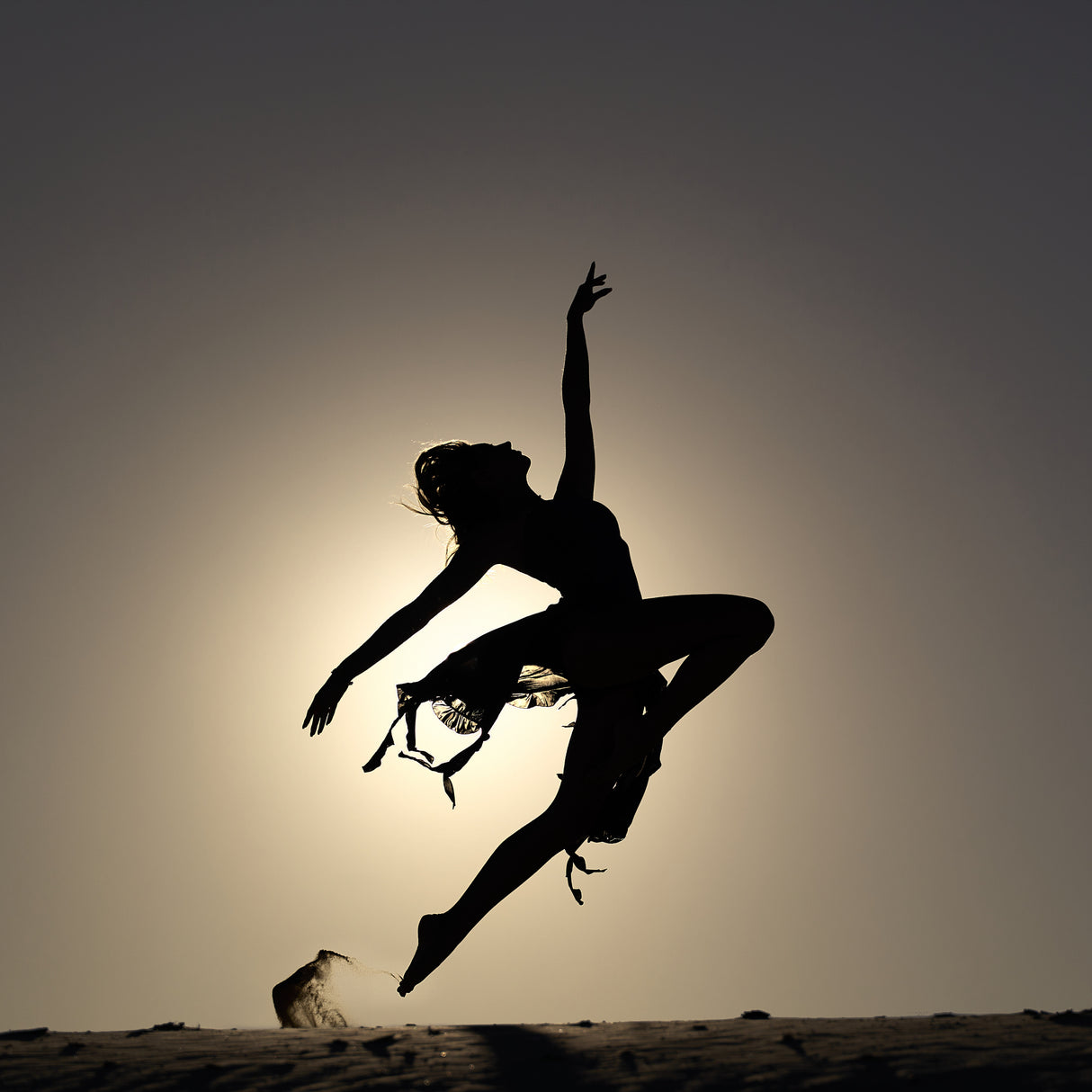 Dancing on the Dunes Poster och Canvastavla