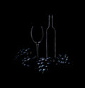 Black on Black Poster och Canvastavla