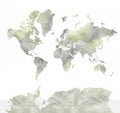 Hollace world map Poster och Canvastavla