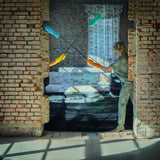 Crossed Poster och Canvastavla