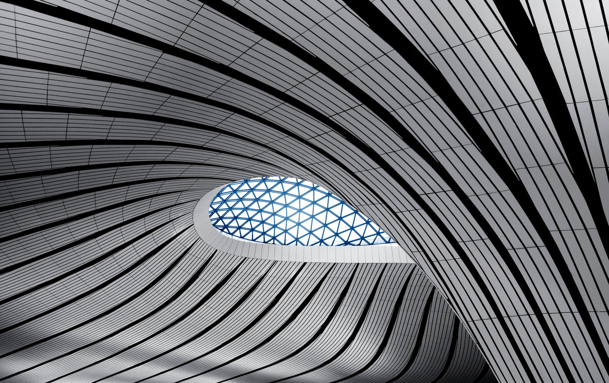 Zaha Hadid's Curve Poster och Canvastavla