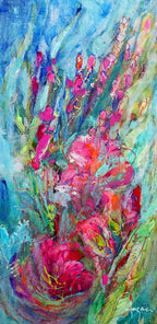 Df956 Myheartbloomsforyoui Poster och Canvastavla