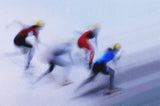 Speed Skating 1 Poster och Canvastavla