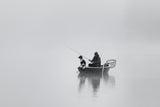 waiting for the big catch Poster och Canvastavla