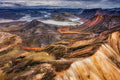 Rhyolite mountains Poster och Canvastavla