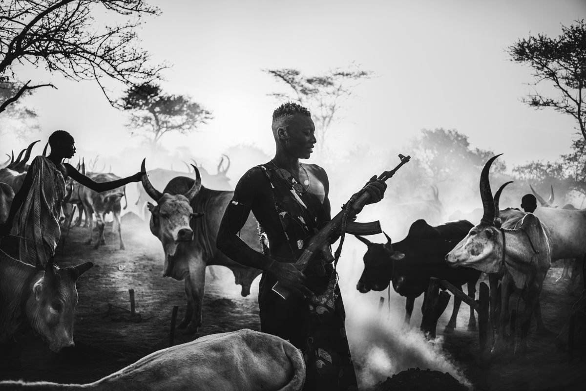 Mundari daily life Poster och Canvastavla