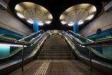 Tubeway Station Opernplatz Poster och Canvastavla