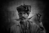Old Rajasthani man Poster och Canvastavla