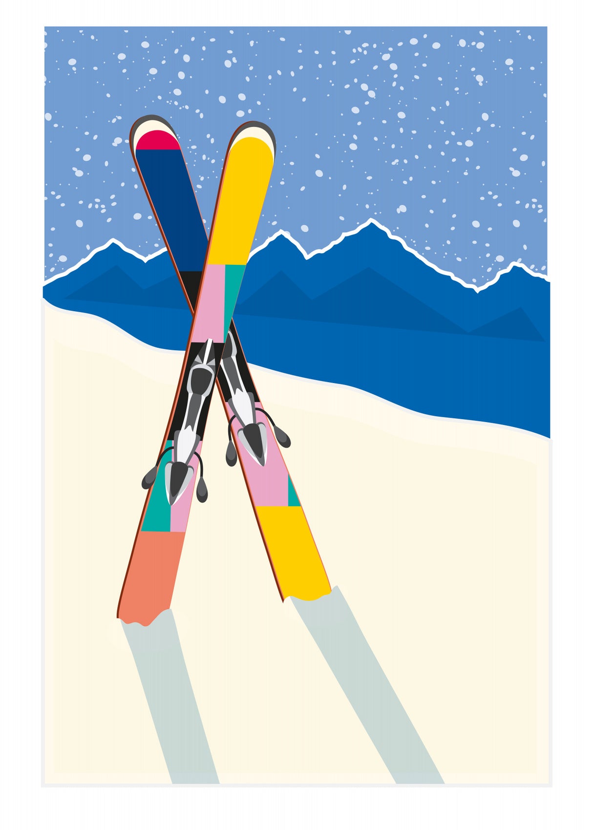 WINTER Poster och Canvastavla
