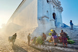 Morning in city Chichicastenango, Guatemala Poster och Canvastavla