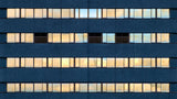 Windows with Sky View Poster och Canvastavla