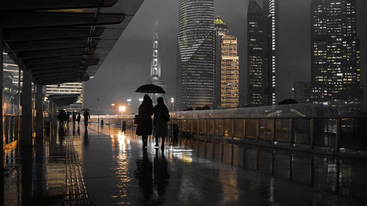 Rainy Days Poster och Canvastavla