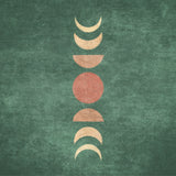 Moon Phases Poster och Canvastavla