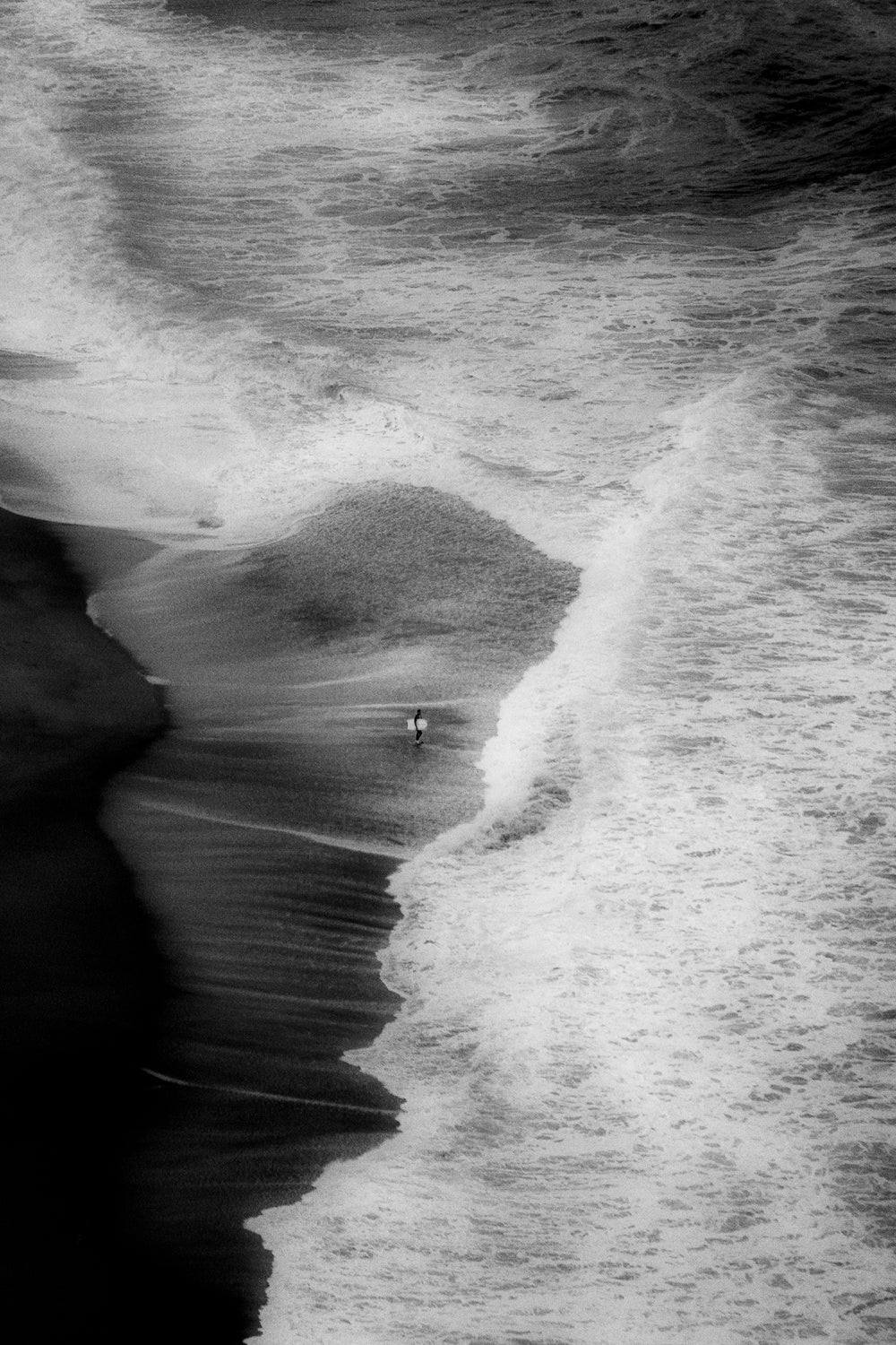 TRYING TO SURF Poster och Canvastavla