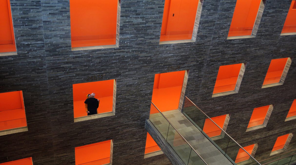 Dutch people are in love with orange...! Poster och Canvastavla
