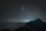 Comet Nishimura over Julian Alps Poster och Canvastavla