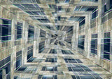 Abstract of a building Poster och Canvastavla