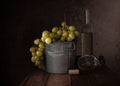 White wine Poster och Canvastavla