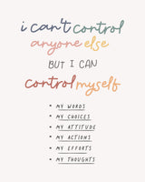 Control Poster och Canvastavla