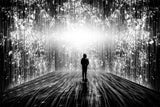 Light captured in a room. Poster och Canvastavla