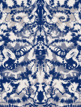 Blue Symmetry With Tie Dye Poster och Canvastavla