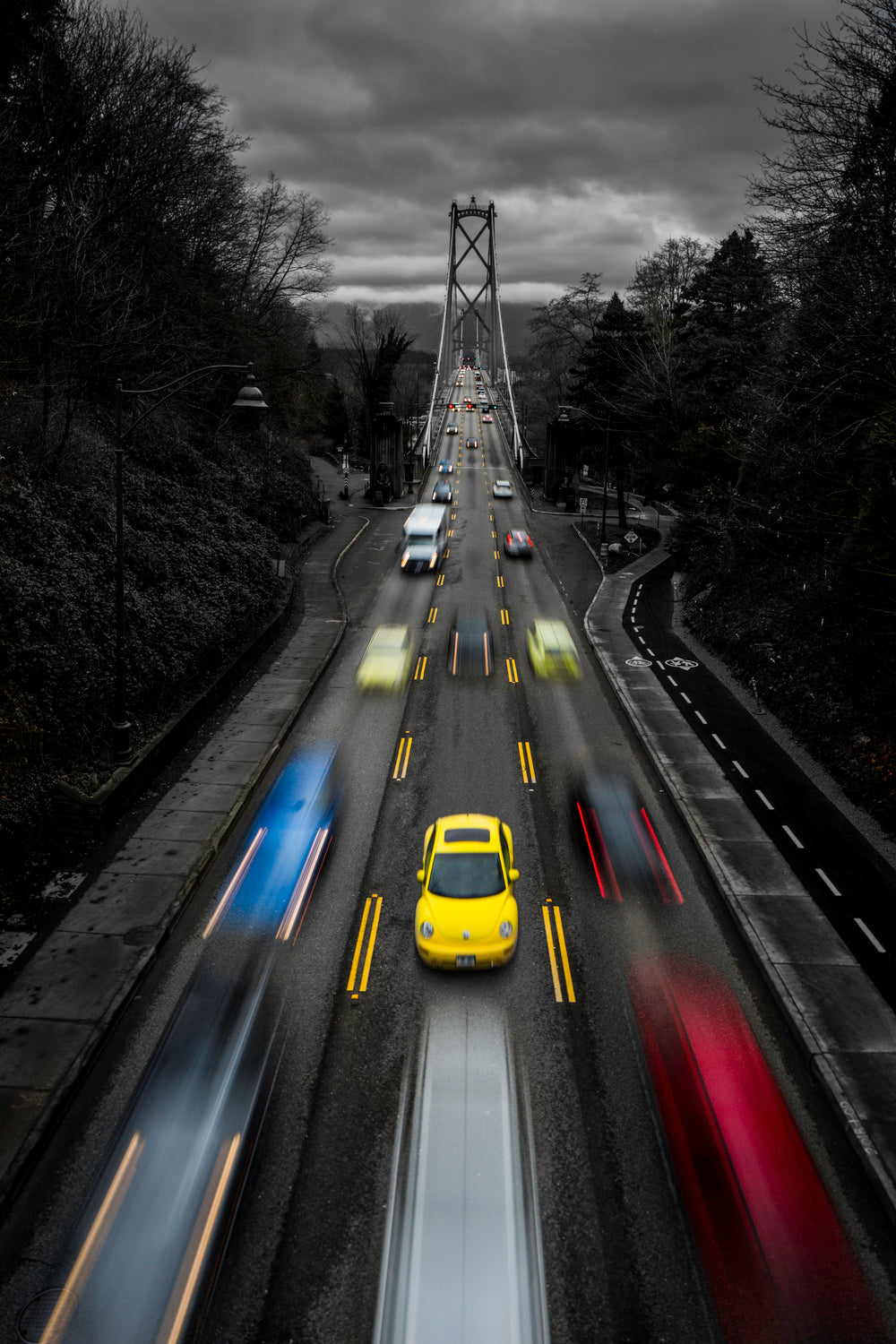 Lions Gate Bridge Poster och Canvastavla