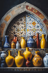Moroccan Still Life No 6 Poster och Canvastavla