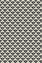 Black Triangle Pattern Poster och Canvastavla