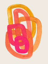 70s Spiral Poster och Canvastavla